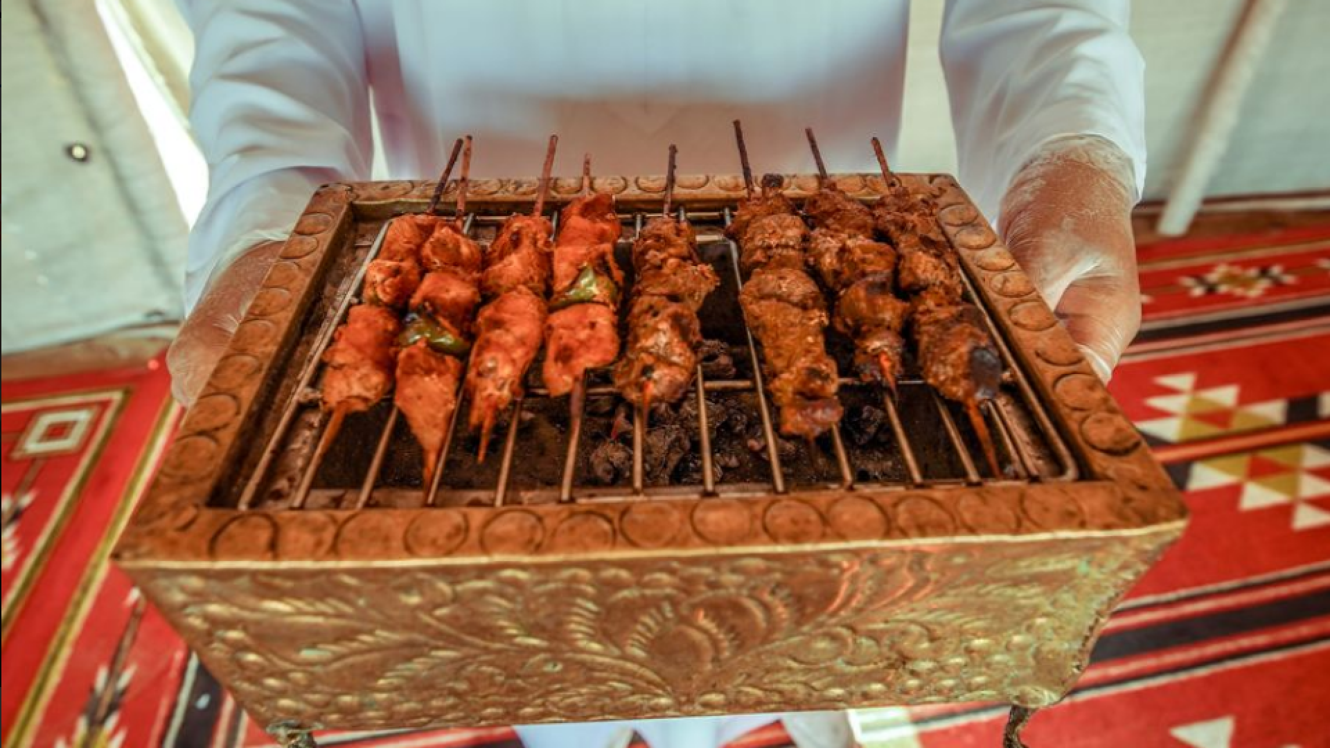 Red Dunes Safari Camel Bbq At Al Khayma