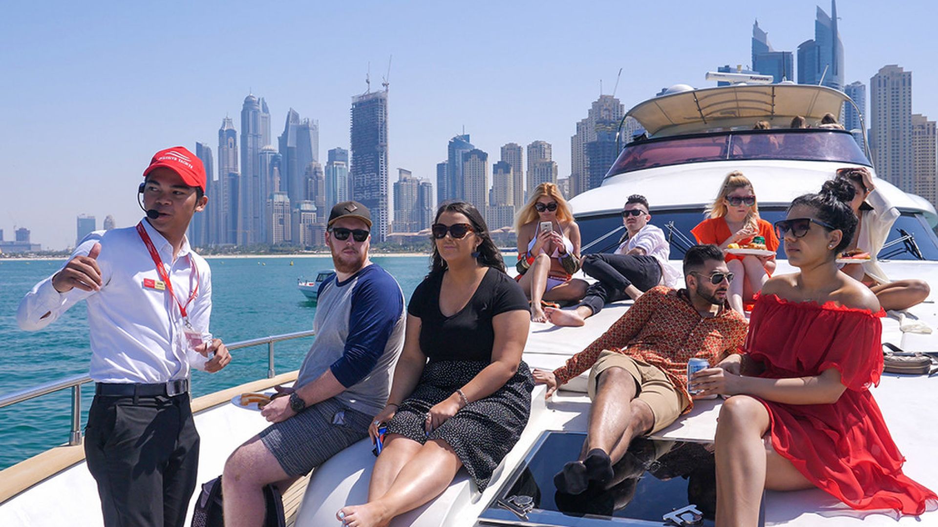 Dubai Marina Luxury Yacht Tour